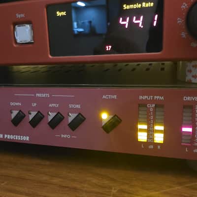 SPL 9737 Machine Head Tape Saturation Processor 1998 - 2008 - Red image 4
