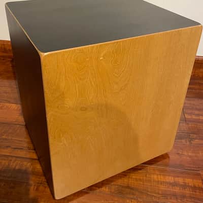 Fat Congas Bajo Cajon Early 2000's Black and Blond image 6