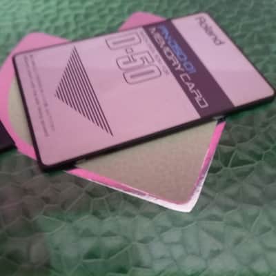 ROLAND PN-D50-01 SUSTAIN GROUP MEMORY CARD DATA ROM For SYNTH MODULE D550 KEYBOARD D50 FACTORY PRESETS image 4