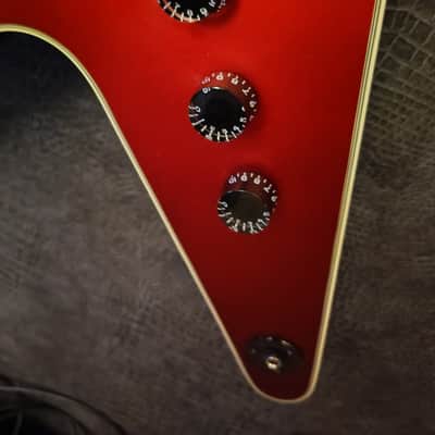 Dean V Select 24 Kahler 2021 - Metallic Red Satin image 12