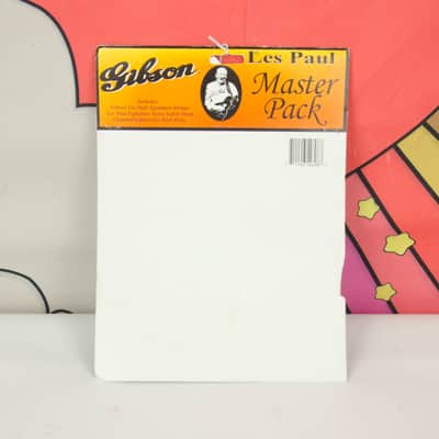 NOS Gibson Les Paul Master Pack-Strings, Strap, Picks image 3