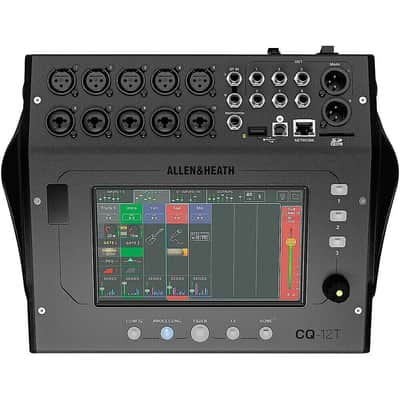 Allen & Heath CQ-12T 12-Channel Ultra Compact 12-in / 8-out Digital Home Recording and Streaming  Mixer (MINT) image 5