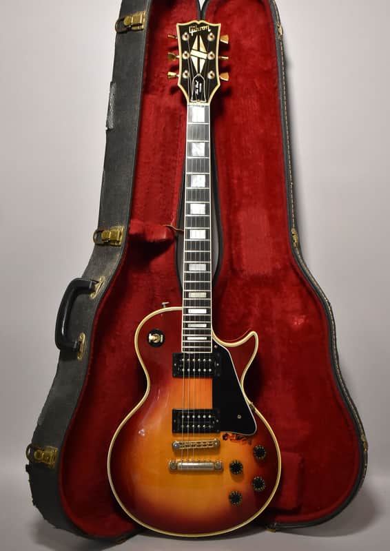 1982 Gibson Les Paul Custom Cherry Sunburst w/OHSC image 1