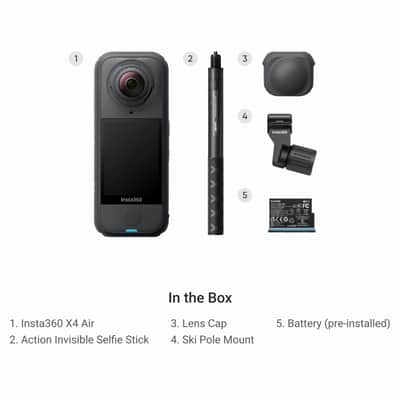 Insta360 X4 Air Starter Bundle - Camera image 5