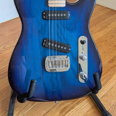 G&L ASAT Special with Maple Fretboard 2021 - Present - Blueburst Reverse headstock image 2