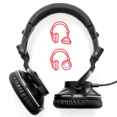 Hercules High Performance DJ Headphones, AMS-HDP-DJ-60 image 3