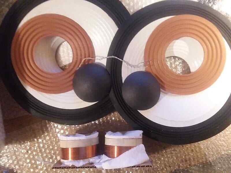 JBL 2213 JBL 4311 JBL4312 D123 SINGLE RE-CONE REAL AGGREGATE L100 USA MADE image 1