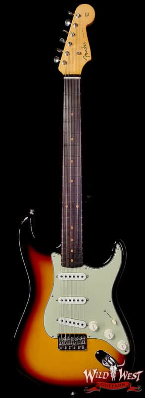 Fender Custom Shop Vintage Custom '59 1959 Hardtail Stratocaster  Time Capsule Package TCP Chocolate 3-Color Sunburst 6.90 lbs image 1