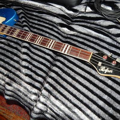 Hofner Telecaster Bass 60s - Sternenblau image 21