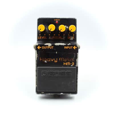 Boss HM-2 Heavy Metal Distortion 1986 Made in Japan Guitar Effect Pedal 655500 image 2