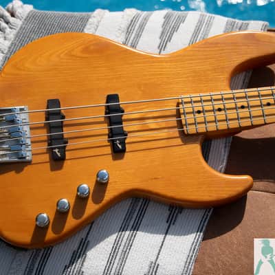 1987 Fender JBR-80M Pro-Feel Jazz Bass Made in Japan (FujiGen) - Pro Set Up w Perfect Frets/Action/Intonation! image 7