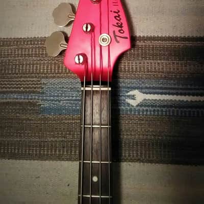 SALE!! NOW 550!! Tokai Japan Hard Puncher Limited Edition 80s Metallic Red image 3