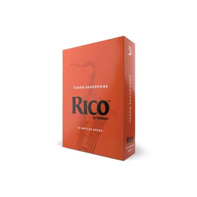 Rico by D'Addario Tenor Saxophone Reeds Strength 2.5 - 10 Pack image 3