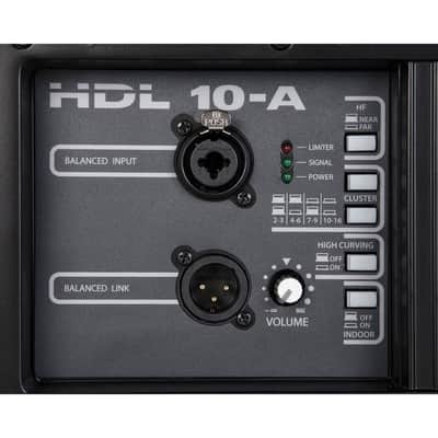 RCF HDL 10-A 1400W Dual 8" Active Line Array Module (Black) image 7