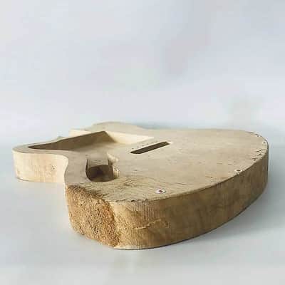 Unfinished Left Hand Jazzmaster Style Guitar Body image 5