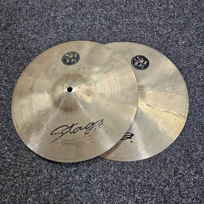 Hi-Hat Cymbals 13" Stagg SH USED! RKSHM200426 image 1