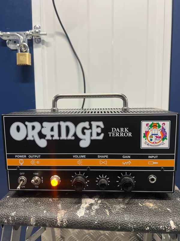 Orange Dark Terror 15-Watt Guitar Amp Head 2011 - Present - Black image 1