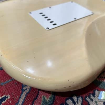 Fender Custom Shop '50s Cunetto Relic Stratocaster 1999 Blonde image 14