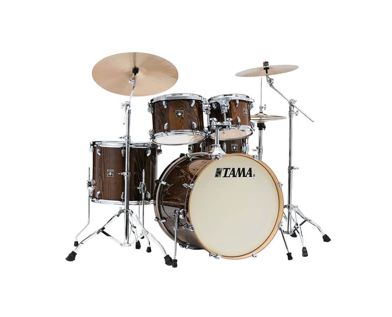 Tama Superstar Classic 5-pc Shell Pack w/22" Kick - Gloss Java Lacebark Pine image 1