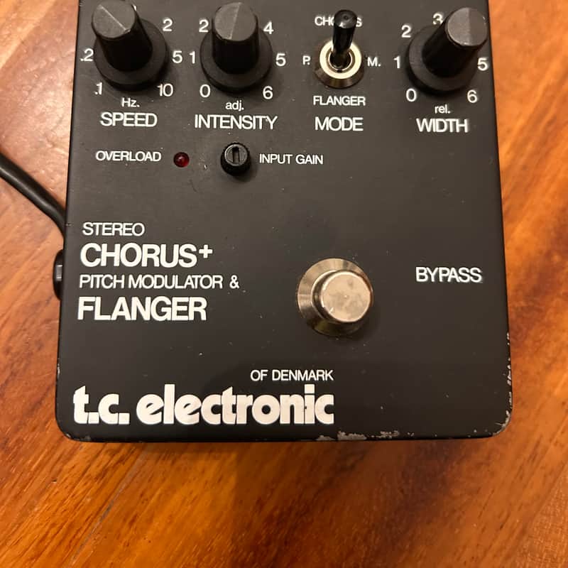 1979-1980 TC Electronic Stereo Chorus Flanger Black