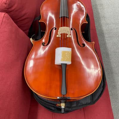 Scherl and Roth R204E3 Cello Outfit 3/4 with Bag and Bow image 3