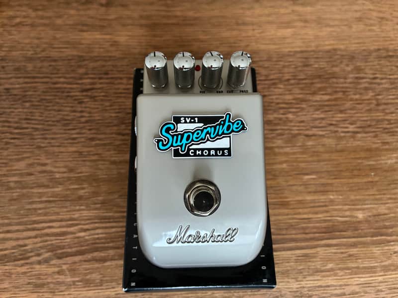 Marshall SV-1 Supervibe Chorus Vibrato Pedal 2004 - Silver image 1