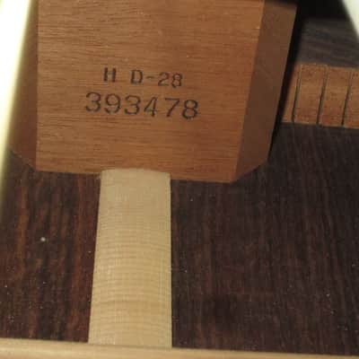 1977 Martin HD-28 Natural CLEAN w/ Original Hardshell Case image 9