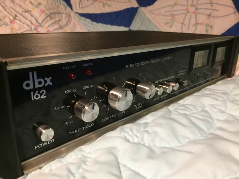 dbx 162 Stereo Compressor / Limiter image 1