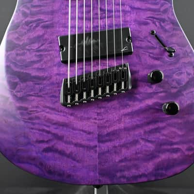Legator N8FSS-PR Purple QM Multi Scale 8-String #355 image 5