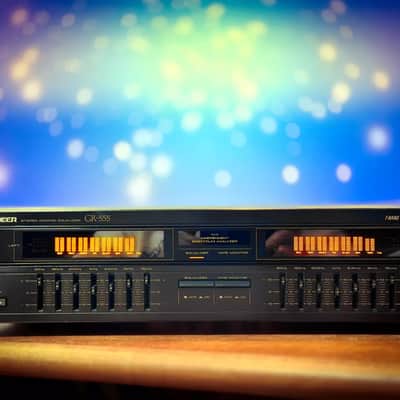 PIONEER GR-555 🌈RaRe🌈 Vintage Stereo Graphic Equalizer image 3