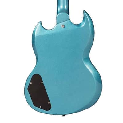 Vintage ReIssued Series VS6 Electric Guitar w/Vibrato - Gun Hill Blue image 8