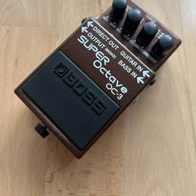 Boss OC-3 Super Octave (Dark Gray Label) 2003 - Present - Brown image 2