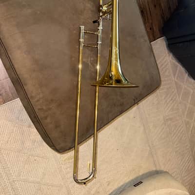 Andres Eastman by Shires ETB630 2015 - clear lacquered yellow brass finish image 7