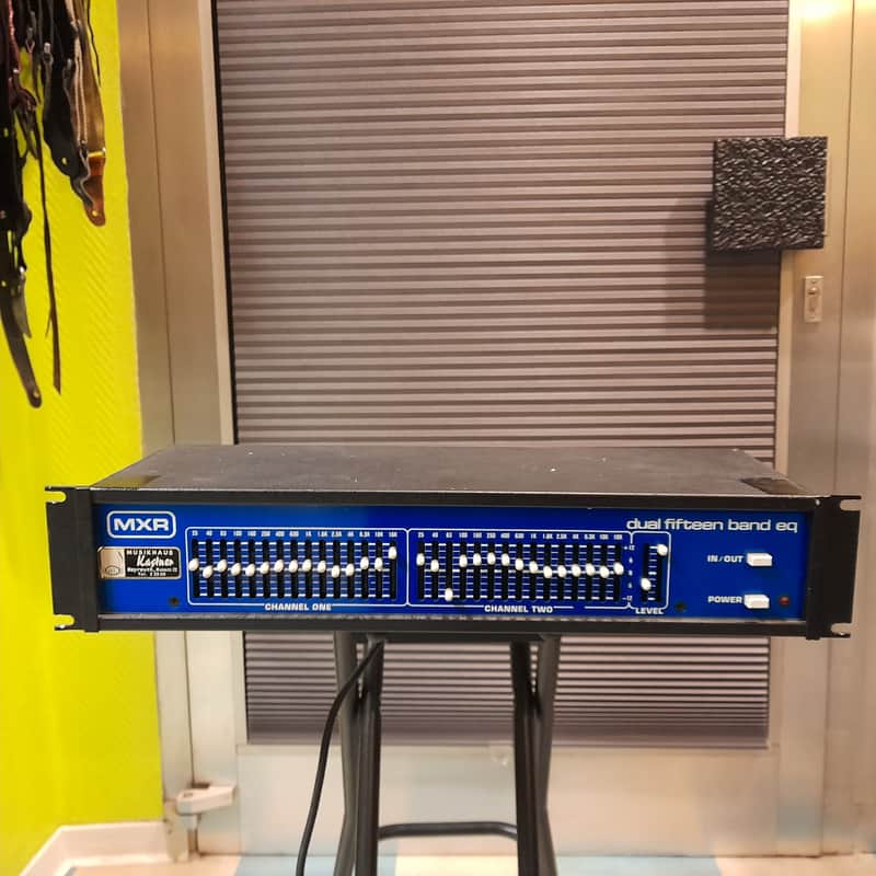 ギター MXR dual fifteen band eq MXR Dual fifteen band Eq | Reverb Brazil