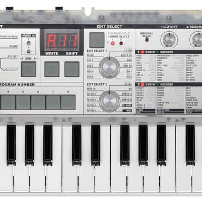 Korg MicroKORG Crystal 37-Key Synthesizer/Vocoder 2023 - Present - Crystal