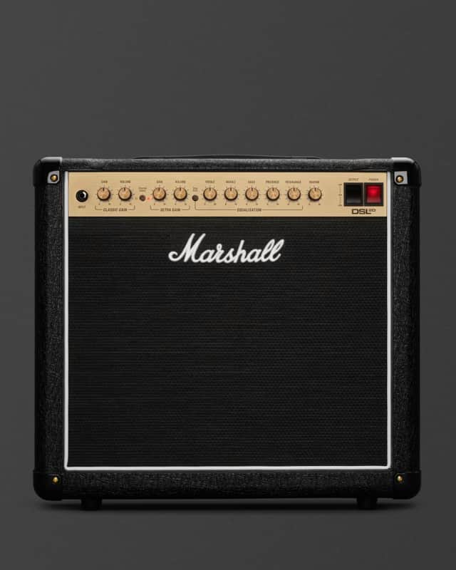 Marshall DSL20CR 2-Channel 20-Watt 1x12" Guitar Combo 2018 - Present - Black image 1