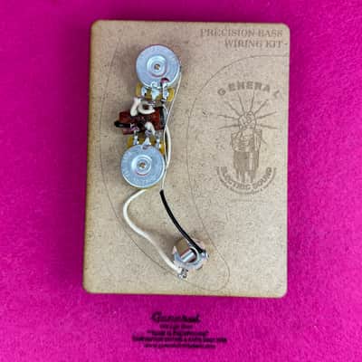 General Vintage Tone 50’s Prewired Harness Electronics for Precision Bass ®️ Phone book capacitor - 50’s Wiring image 2