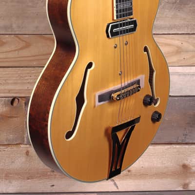 Ibanez Pat Metheny Signature PM3C Hollowbody Guitar Natural Amber  w/ Case image 2