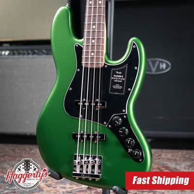 Fender Player II Modified Active Jazz Bass - Harvest Green Metallic with Gig Bag image 1