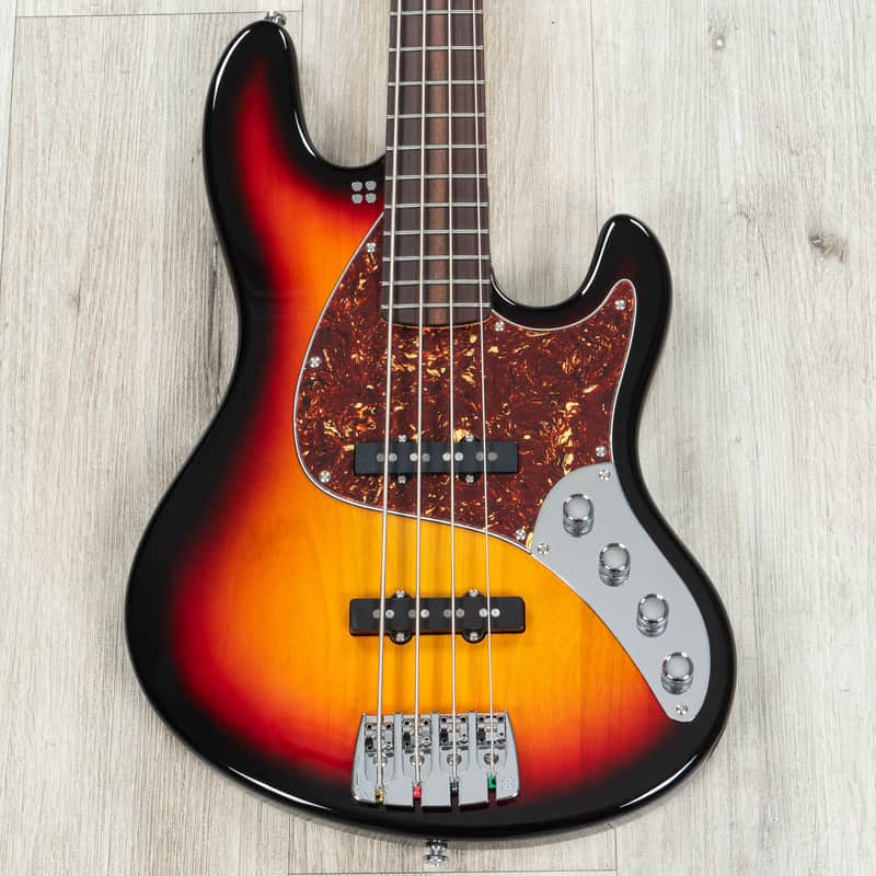 Sandberg Electra TT 4 Bass, Rosewood Fretboard, High-Gloss 3-Tone Sunburst image 1