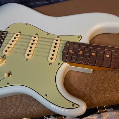 NEW! 2024 Fender #143 Limited Edition '62 Poblano Strat Journeyman Relic w/ Closet Classic Hardware - Super Faded Aged Sonic Blue - Only 7.2 lbs! - Authorized Dealer - Serial #CZ575858 image 3
