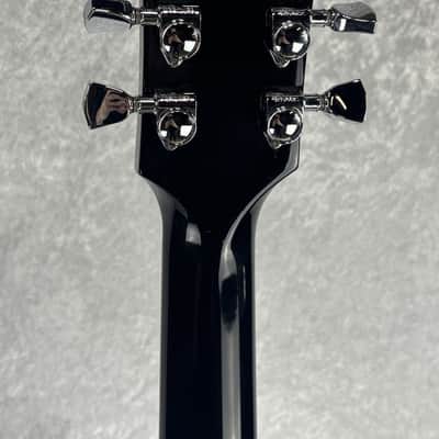 2012 USA Gibson ES-137 Custom Shop electric guitar in gloss black image 10
