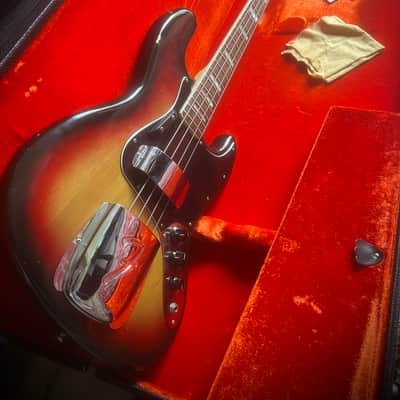 1974 Fender Jazz Bass Completely original with case and covers - light weight image 2
