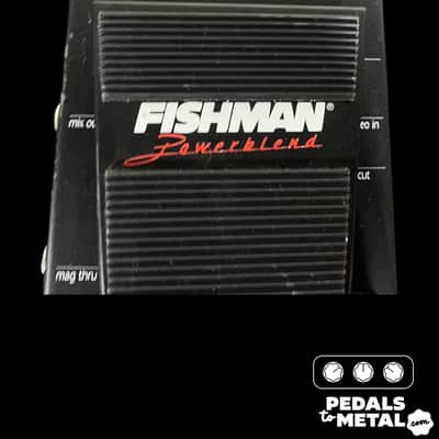 Fishman PowerBlend Pedal Early 2000's - Black X13142 image 5