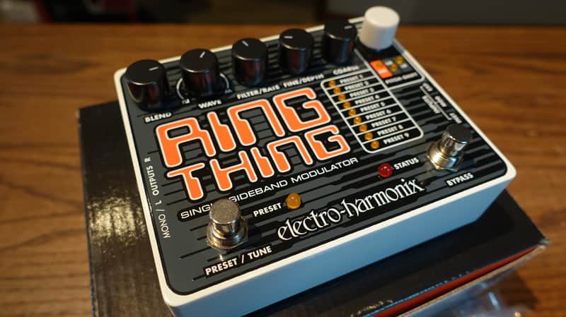 Electro-Harmonix Ring Thing Single Sideband Modulator 2010 - Present - Black / Red image 1
