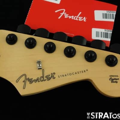 Fender Player Stratocaster Strat NECK + HIPSHOT BLACK LOCKING TUNERS Maple image 1