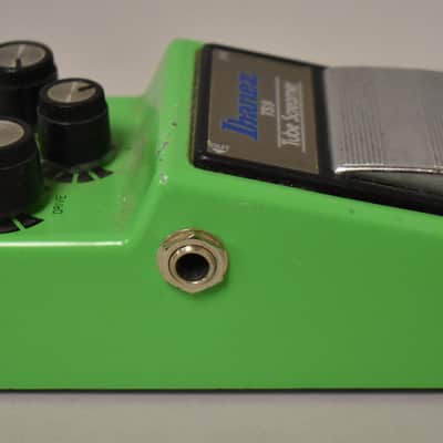 2001 Ibanez TS9 Tubescreamer Overdrive Effects Pedal Green MIJ image 3