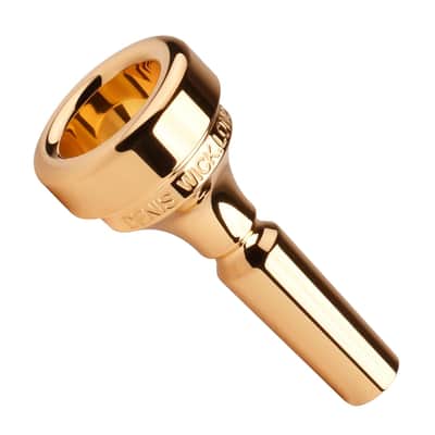 Denis Wick Classic Flugelhorn Mouthpiece 5884-4FL | Silver Plated | Large Shank image 2