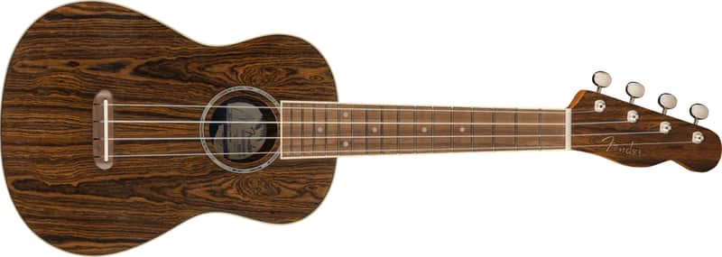 Fender Zuma Exotic Concert Ukulele, Walnut Fingerboard, Bocote image 1
