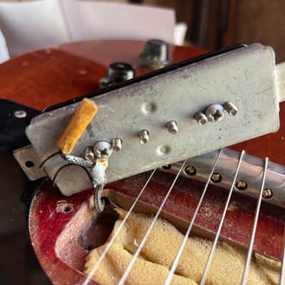 Gibson Les Paul Junior Double Cut 1959 Cherry image 8